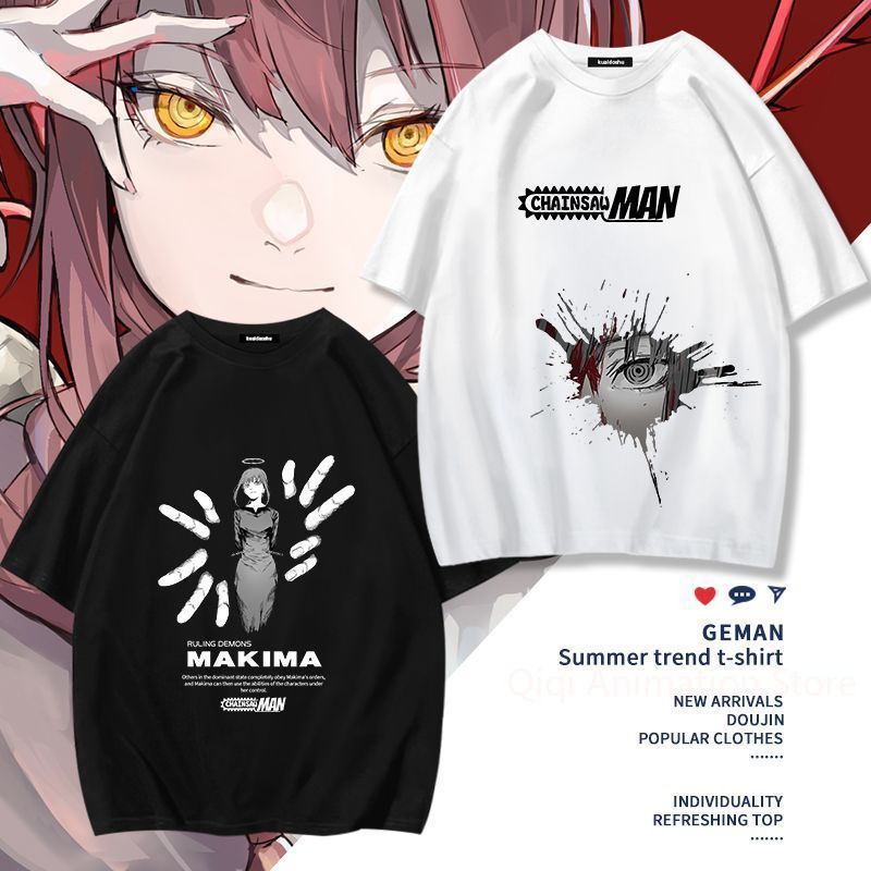 Men'S Accessories For Christmas - Kaus Lengan Pendek Periferal Anime Chainsaw
