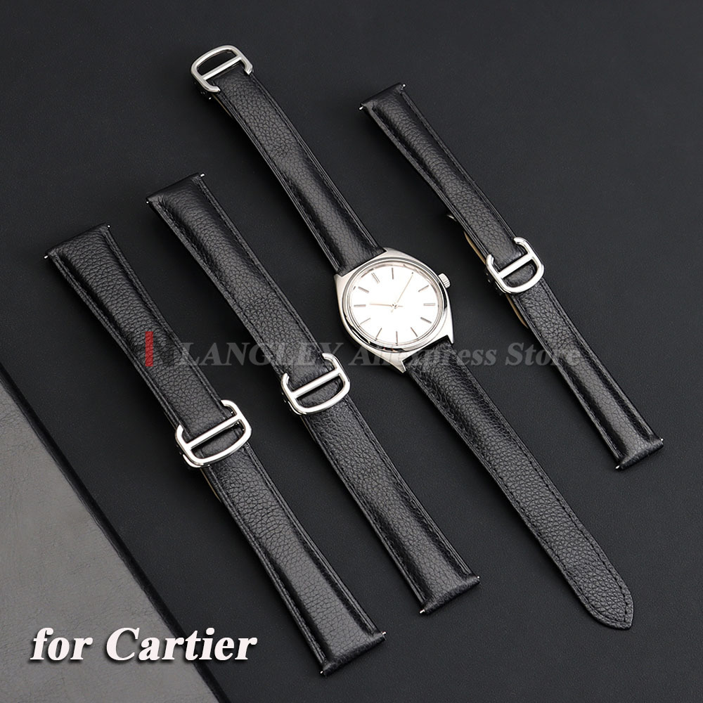 Men'S Accessories London - Tali Jam Tangan Kulit Asli untuk