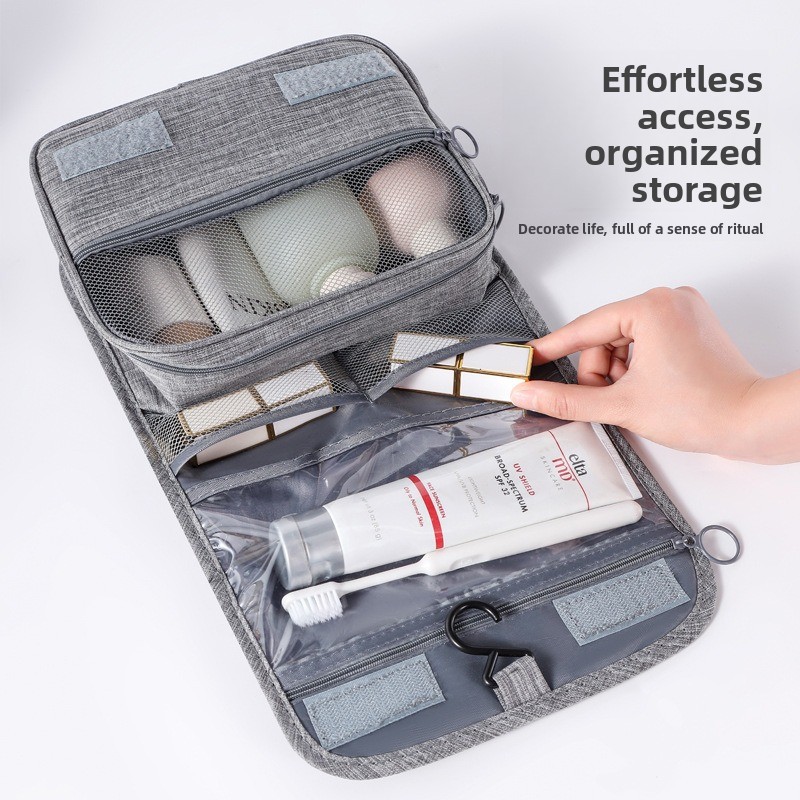 Men Accessories For Travel - Tas Perlengkapan Mandi Gantung Kapasitas Besar,