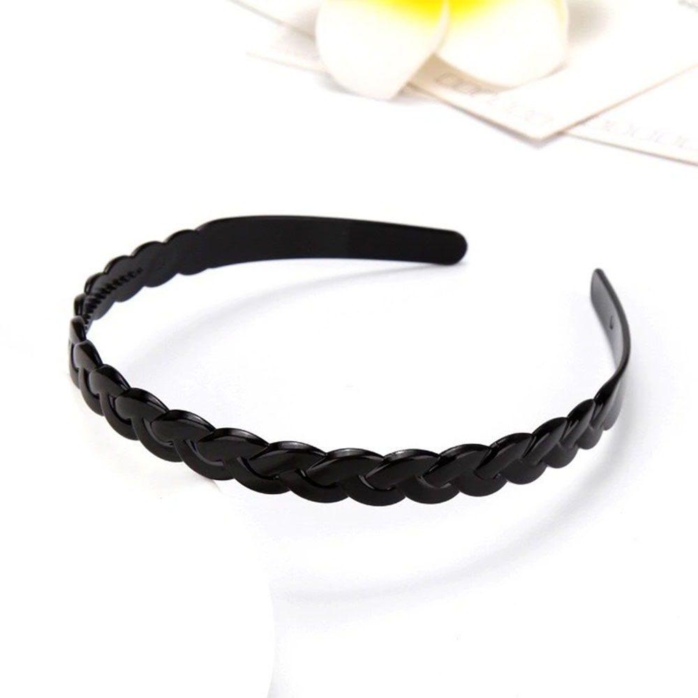 Men Accessories Shop - Resin Face Black Wavy Anti-slip Aksesoris