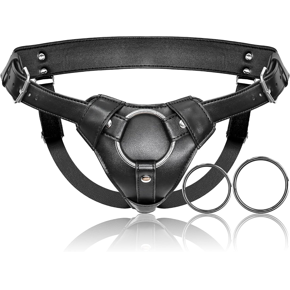 Men'S Vegan Accessories - Harness Dildo Strap On Mainan Seks