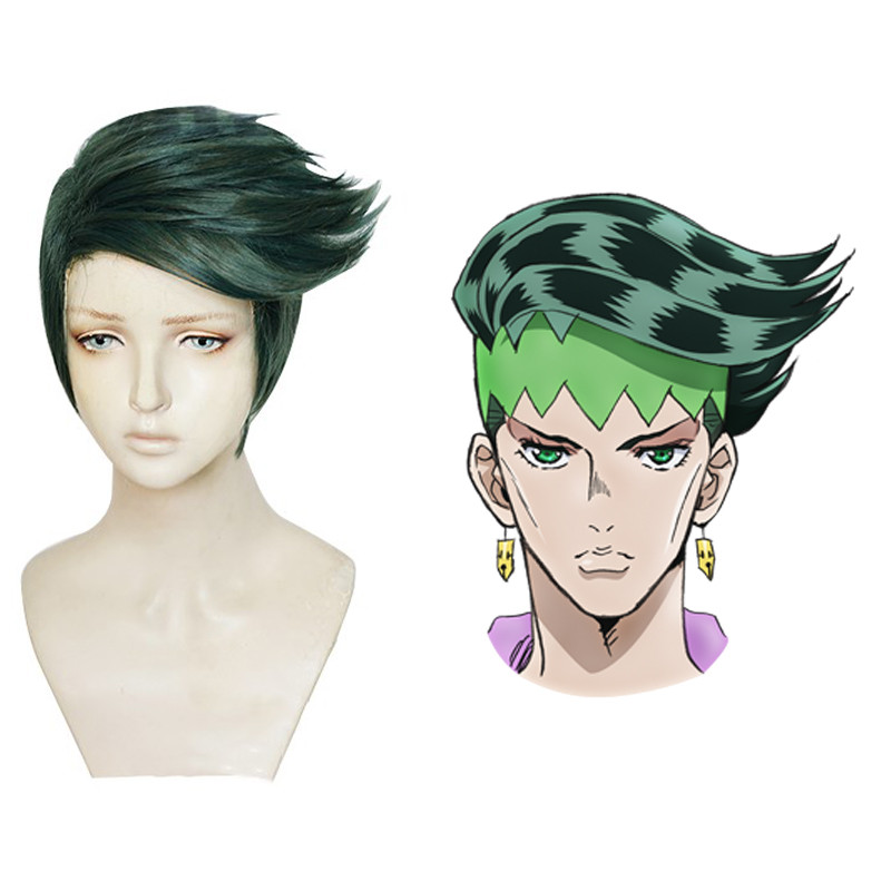 Men'S Vegan Accessories - Wig Cosplay Rohan Kishibe Wig Rambut