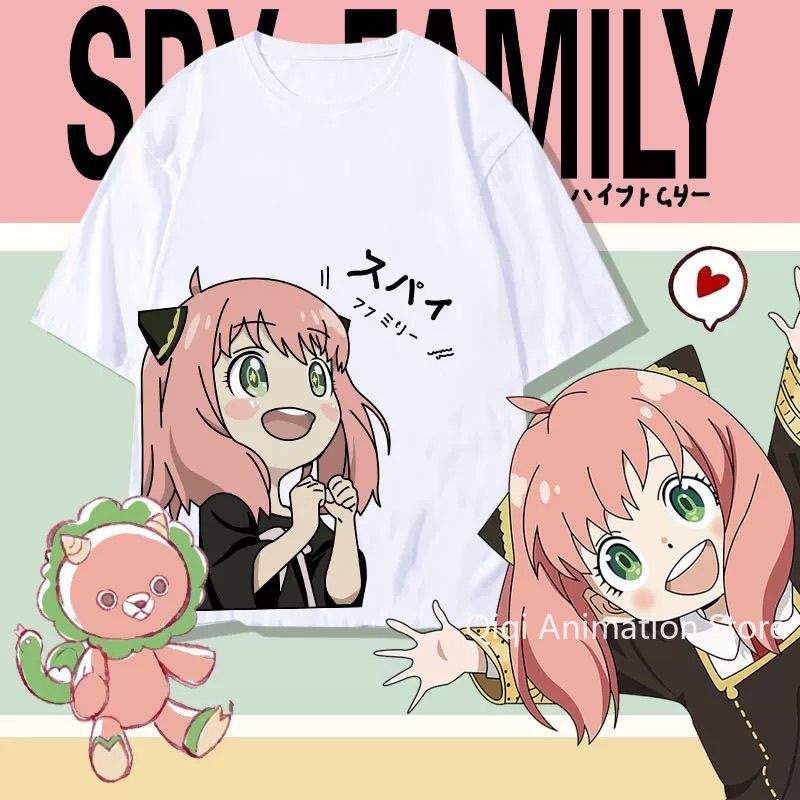 Men'S Accessories For Christmas - SPY×FAMILY Anime Anya Forger Kaus Lengan