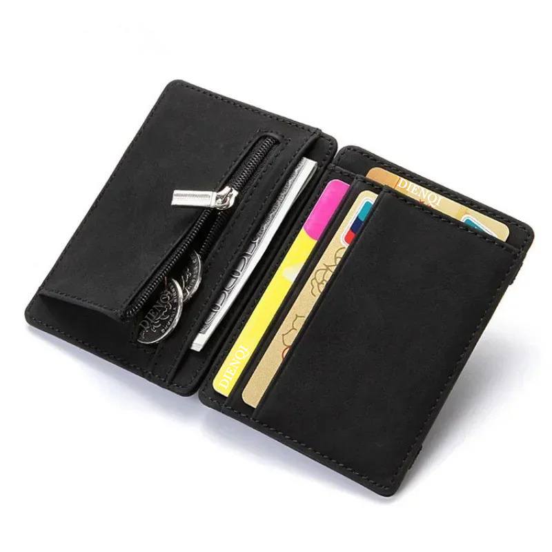 Dompet Ajaib Kulit PU Pria, Te - Bifold Leather Wallet ulasan dan harga