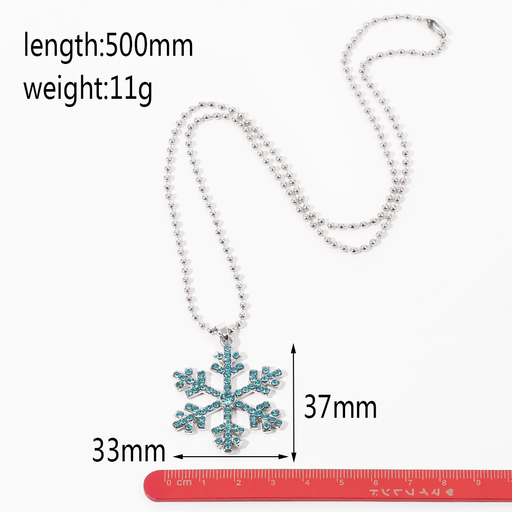 Kalung Liontin Kepingan Salju  - Men'S Accessories And Jewelry ulasan dan harga