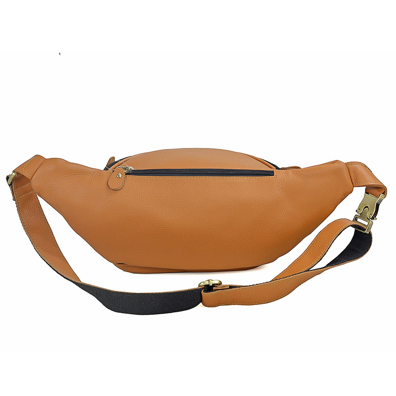 Tas pinggang kulit asli pria,  - Men Accessories For Travel ulasan dan harga