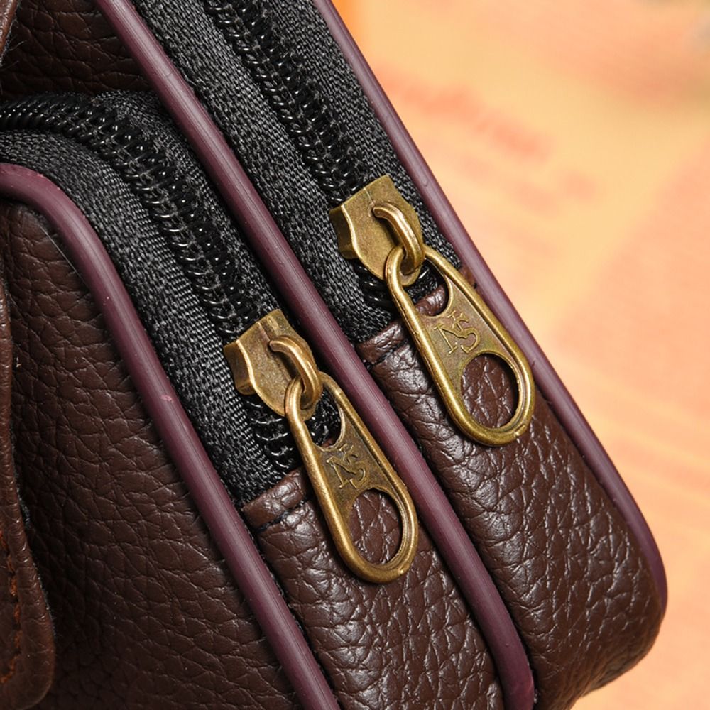 Tas Pinggang Pria Kulit PU Kas - Men Accessories For Travel ulasan dan harga