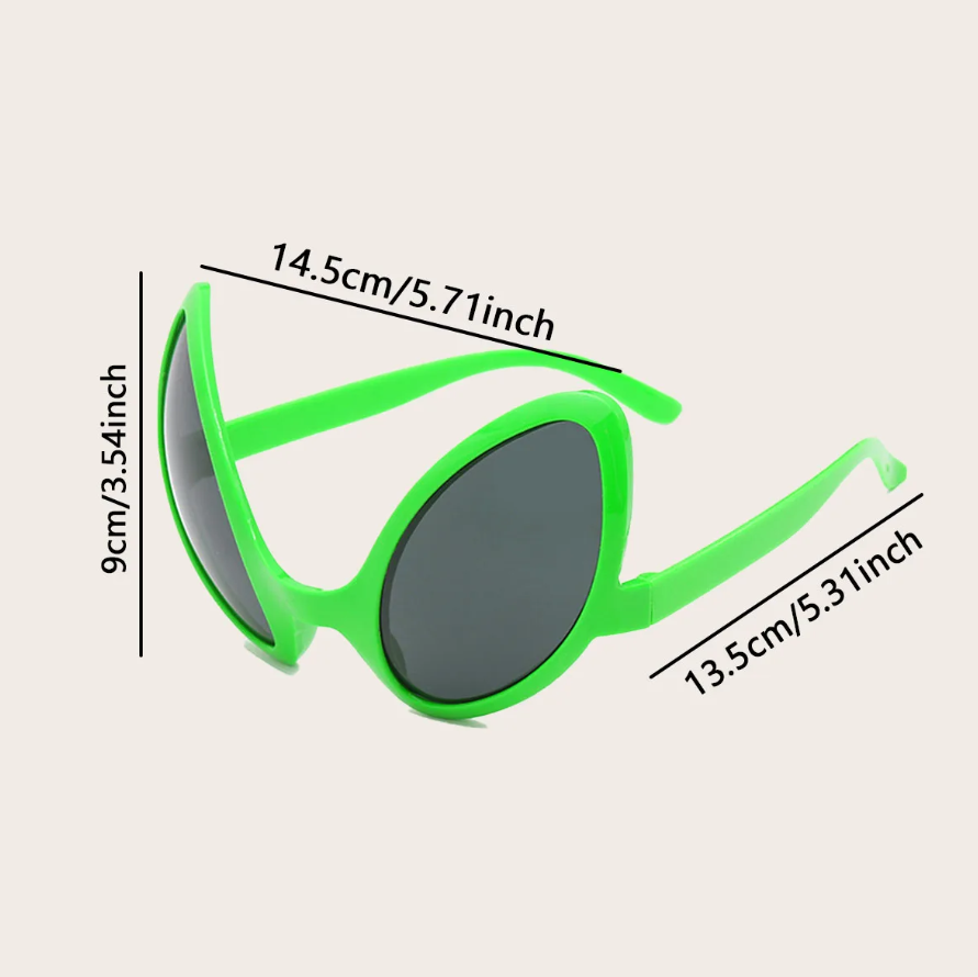Kacamata Hitam Unik Alien Mars - Men'S Vegan Accessories ulasan dan harga