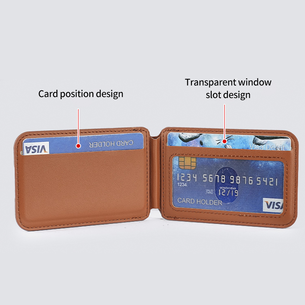 Casing Dompet Kulit Mewah Magn - Bifold Leather Wallet ulasan dan harga