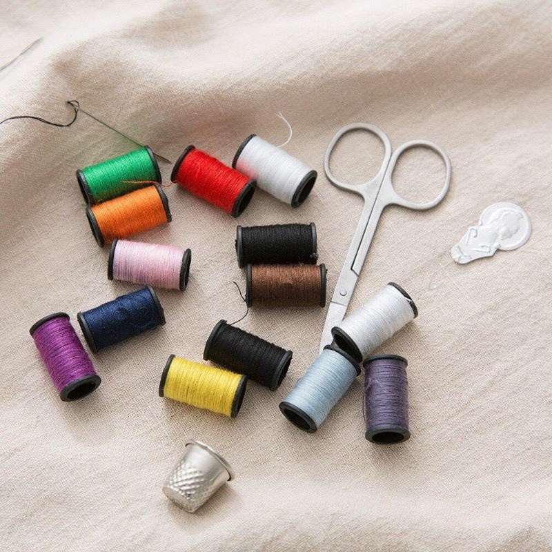 Kit jahit Mini portabel 10 bua - Men Accessories Kit Bag ulasan dan harga