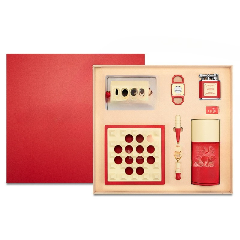 Pemotong Cerutu, Pemantik Api, - Cigar Cutter Set ulasan dan harga