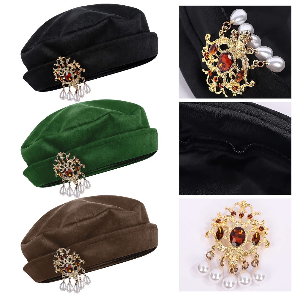 Topi Baret Tudor Abad Pertenga - Medieval Men'S Accessories ulasan dan harga