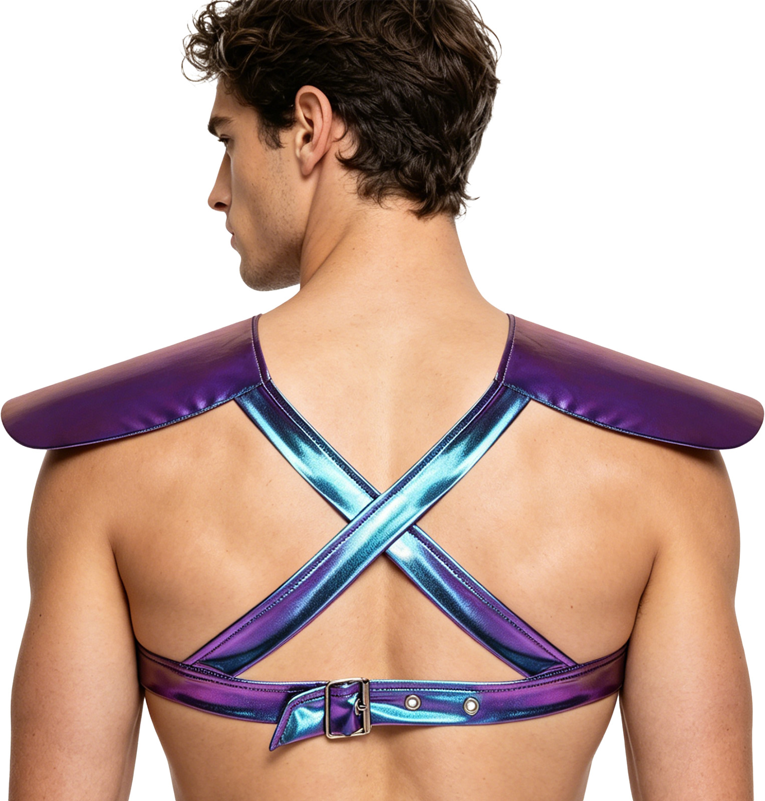 Harness Bahu Gothic Punk Pria, - Medieval Men'S Accessories ulasan dan harga
