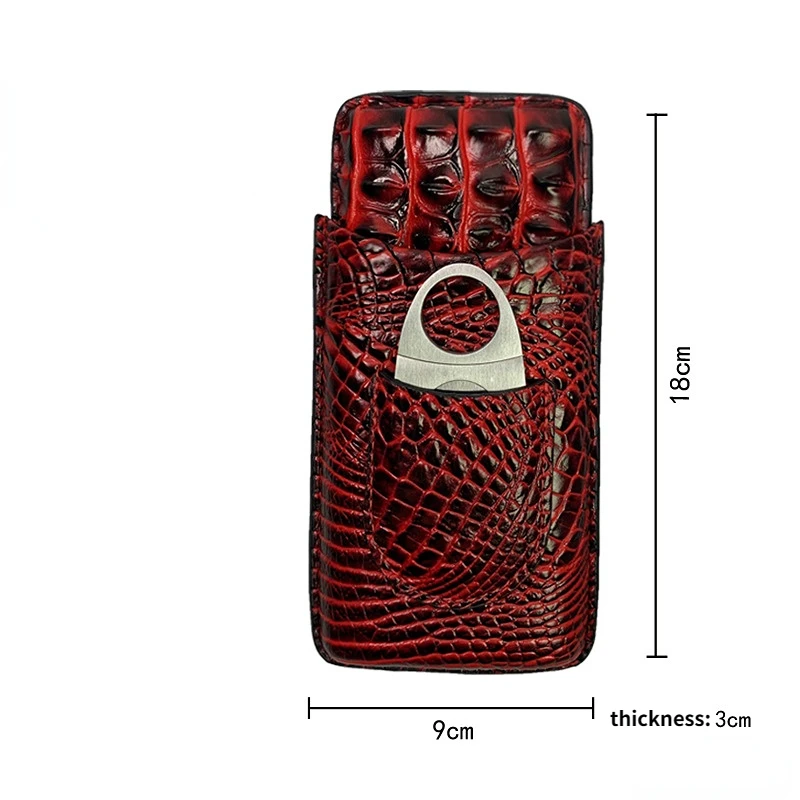 Kotak/Casing Cerutu Kulit Moti - Men Accessories Gift Box ulasan dan harga