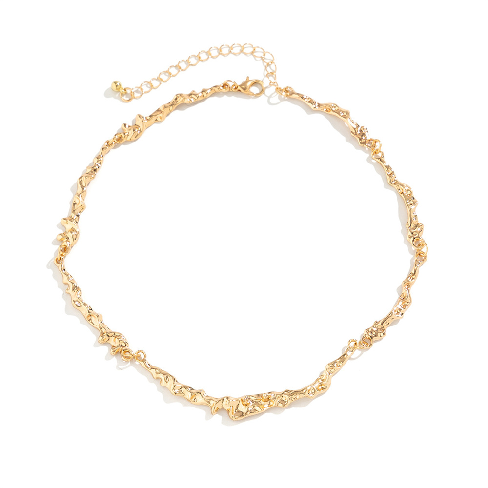 Kalung Rantai Tulang Sederhana - Men Accessories Aesthetic ulasan dan harga