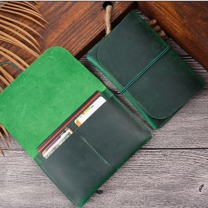 Dompet Paspor Kulit Sapi Lapis - Bifold Leather Wallet ulasan dan harga