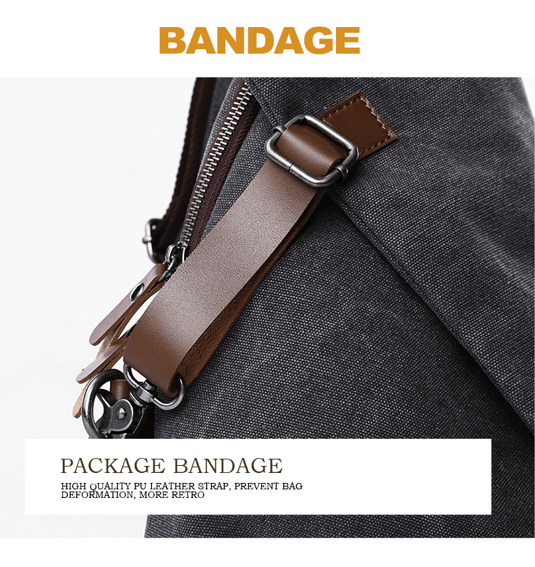 Tas Selempang Kanvas Retro Kap - Men Accessories For Travel ulasan dan harga