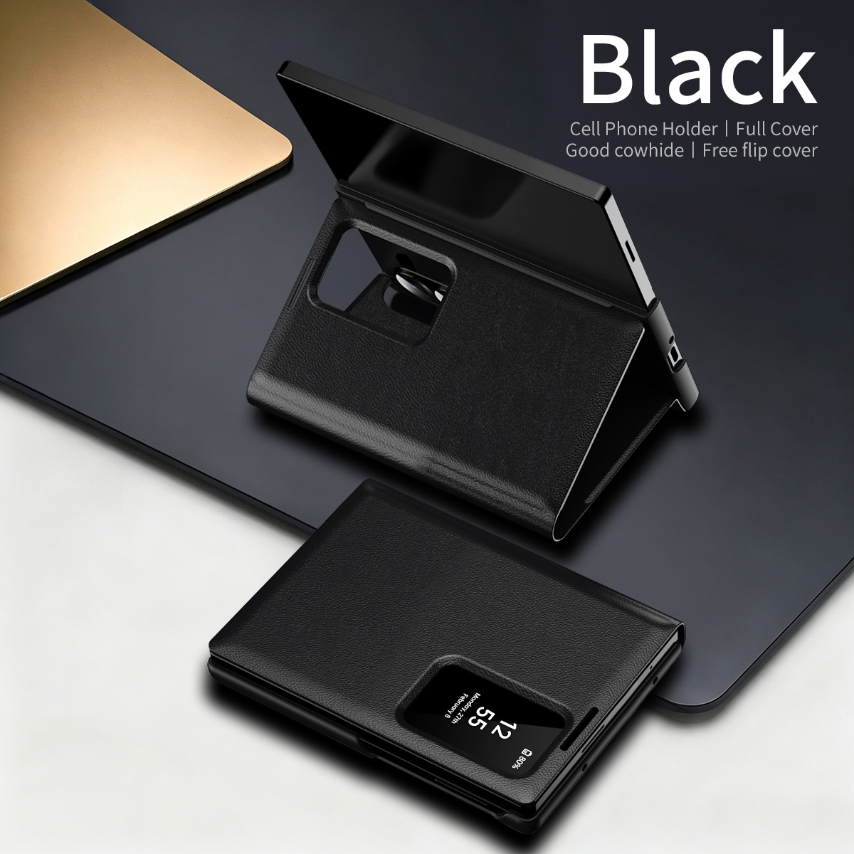 Dompet Kulit dengan Slot Kartu - Bifold Leather Wallet ulasan dan harga