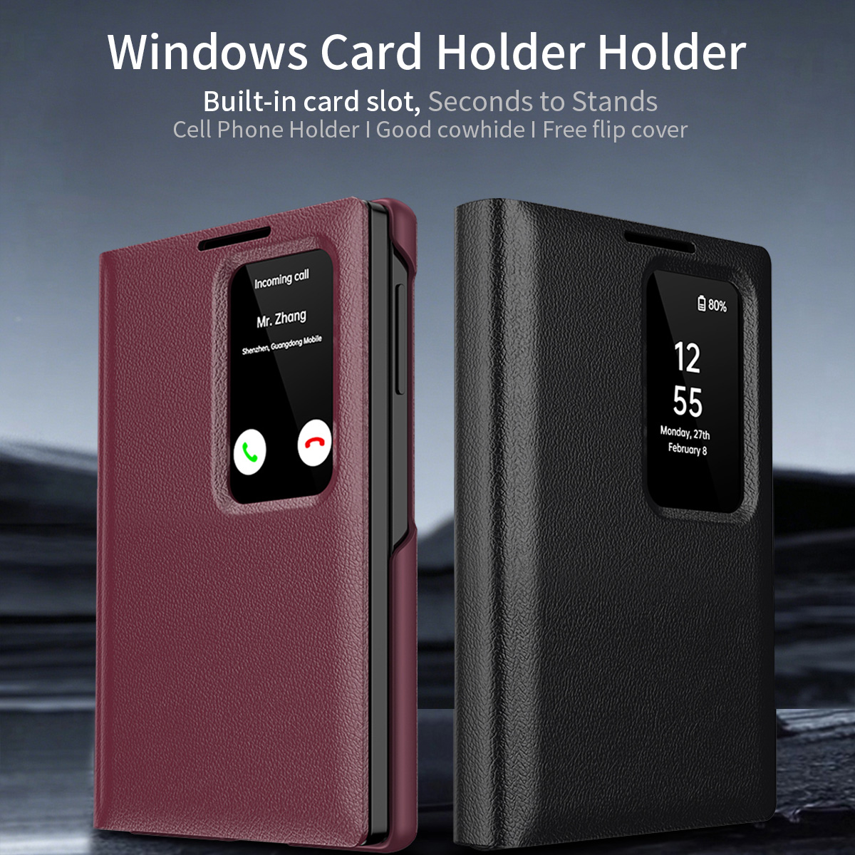 Dompet Kulit dengan Slot Kartu - Bifold Leather Wallet ulasan dan harga