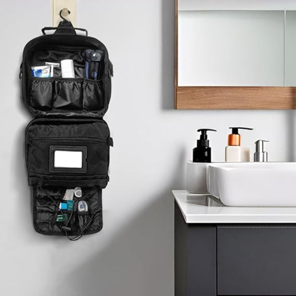 Tas Perlengkapan Mandi Gantung - Men Accessories Kit Bag ulasan dan harga
