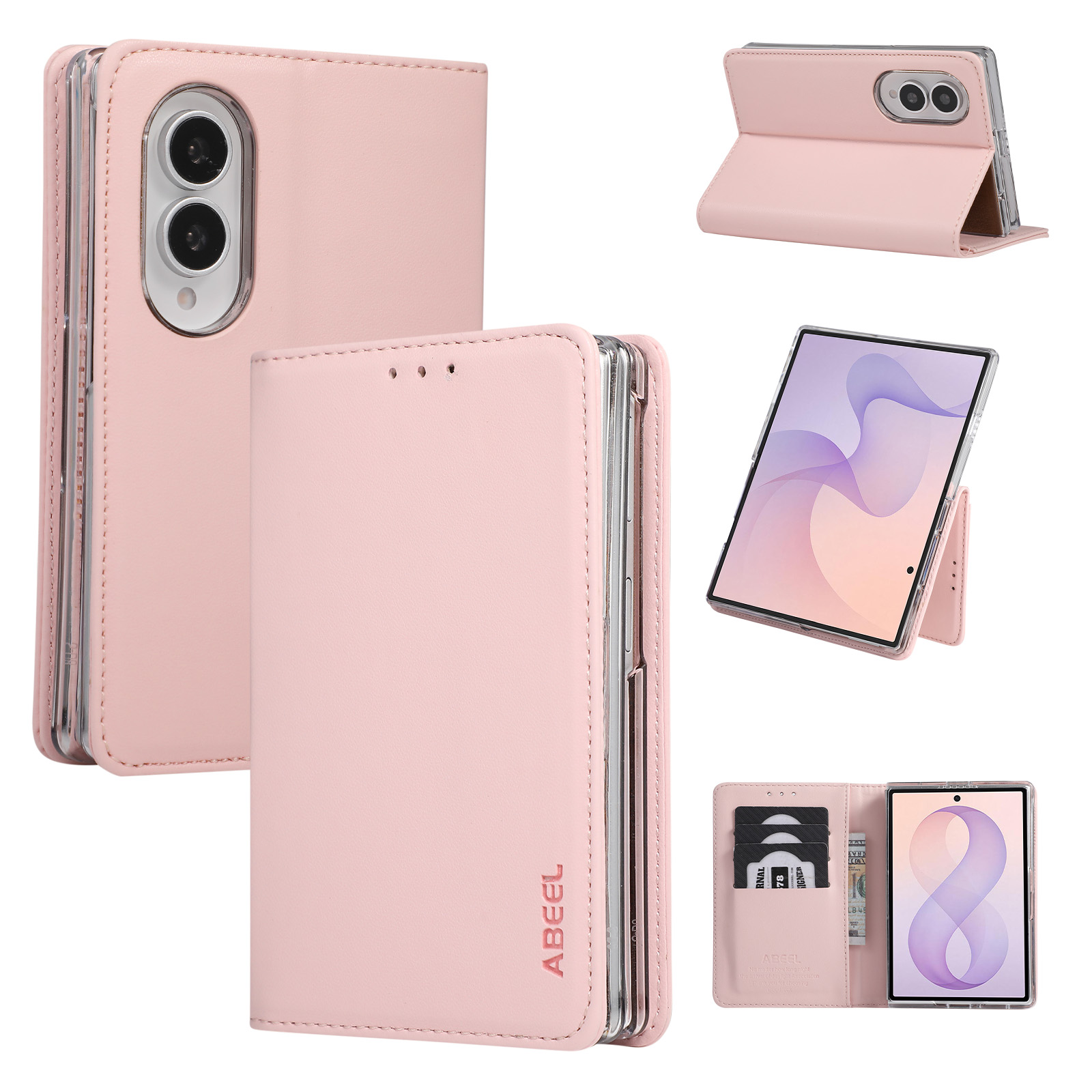 Flip Cards Solt Wallet Skin Fe - Bifold Leather Wallet ulasan dan harga