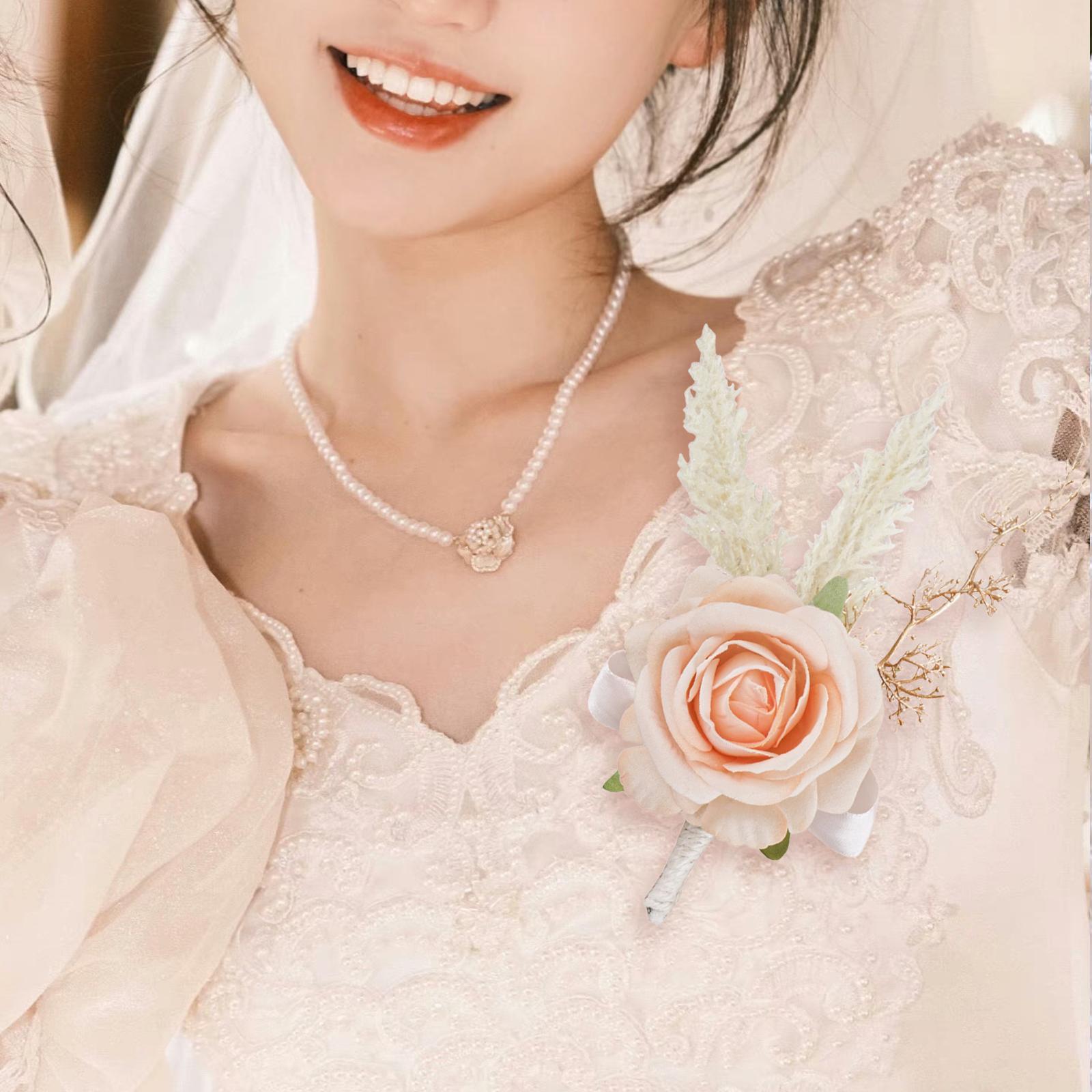 Boutonniere Mawar Elegan Buata - Men'S Accessories Best ulasan dan harga