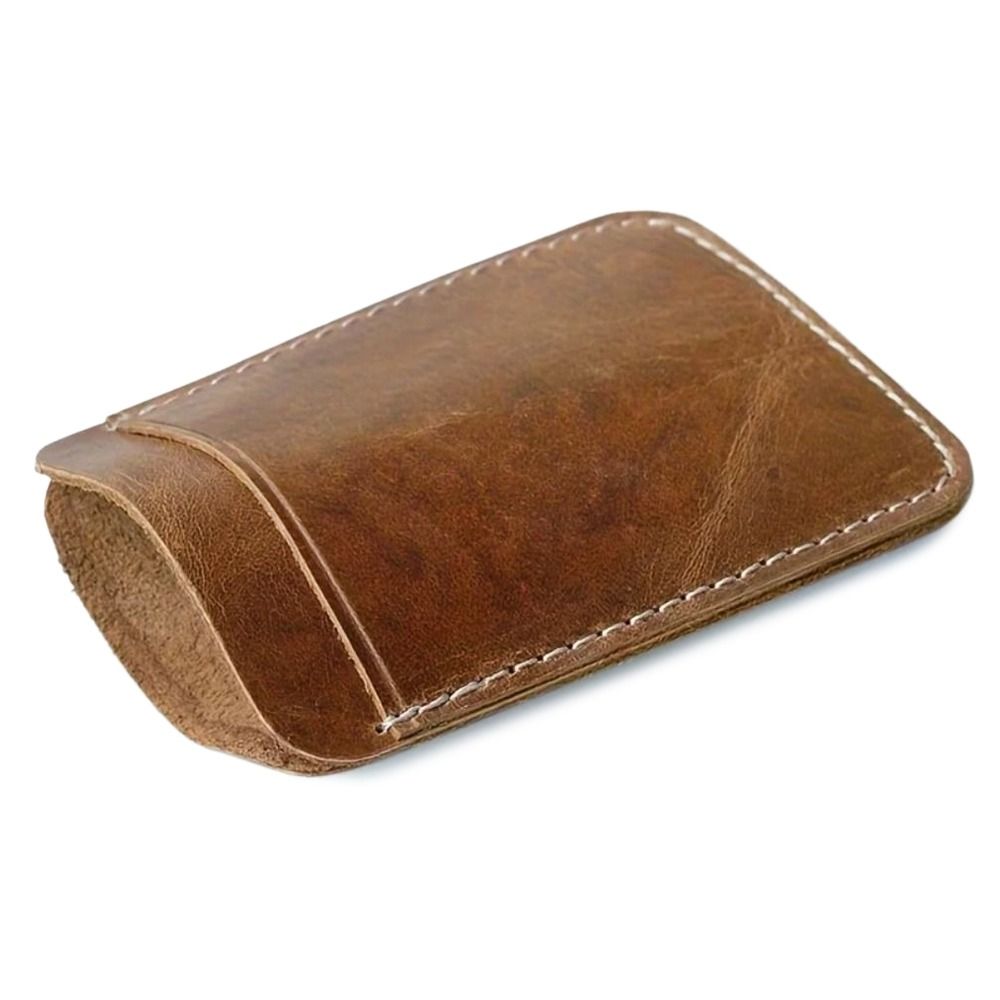 Penjepit Uang Kulit Asli Tipis - Money Clip Slim ulasan dan harga