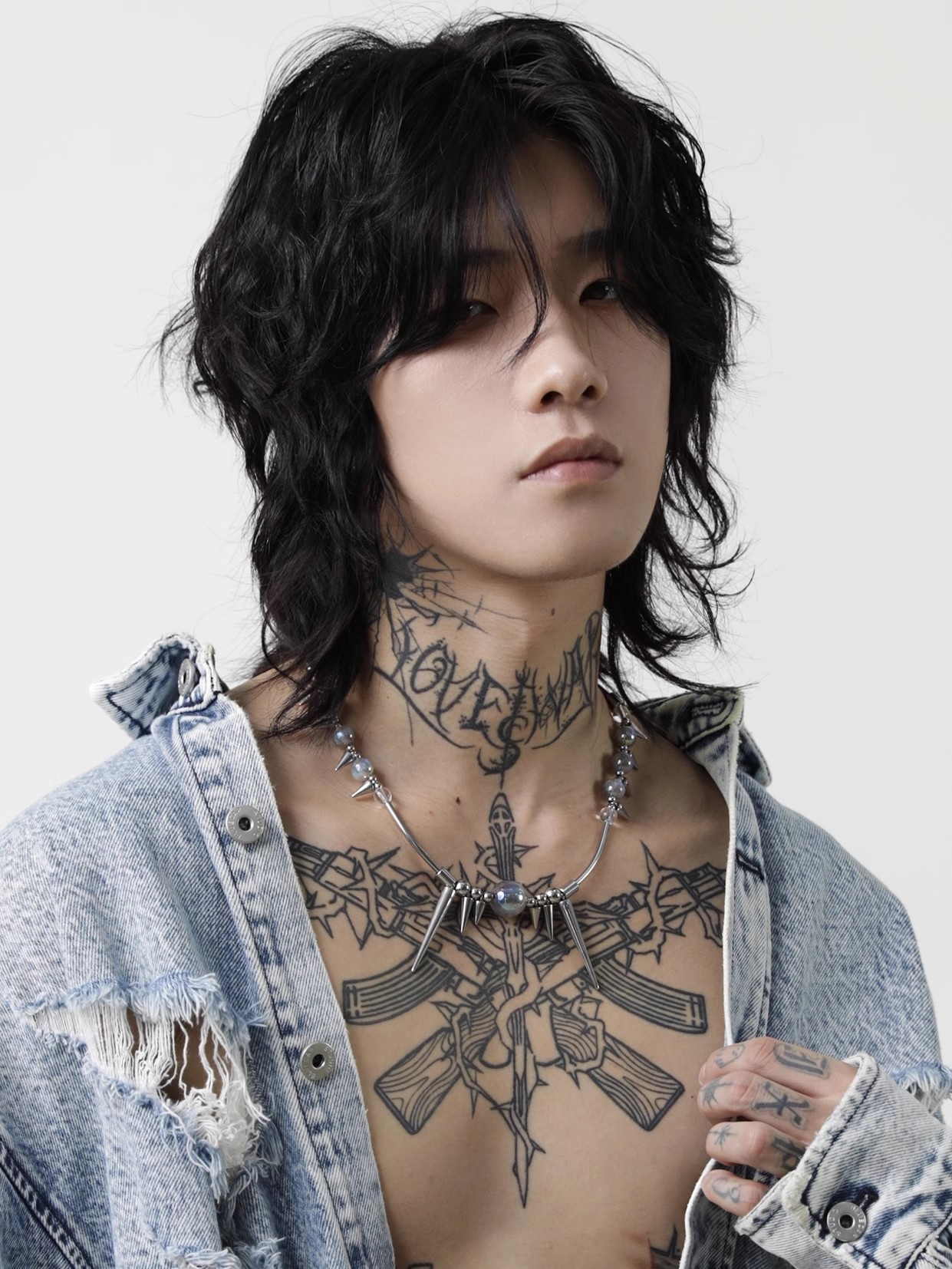 Choker Keling Baja Titanium un - Men Accessories Aesthetic ulasan dan harga
