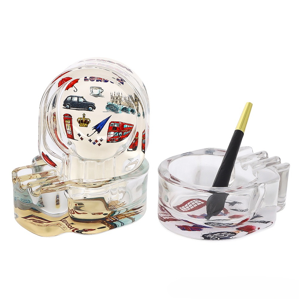 Asbak Kaca Bentuk Tengkorak Be - Men'S Accessories London ulasan dan harga