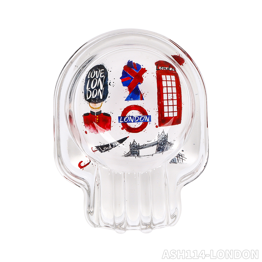 Asbak Kaca Bentuk Tengkorak Be - Men'S Accessories London ulasan dan harga